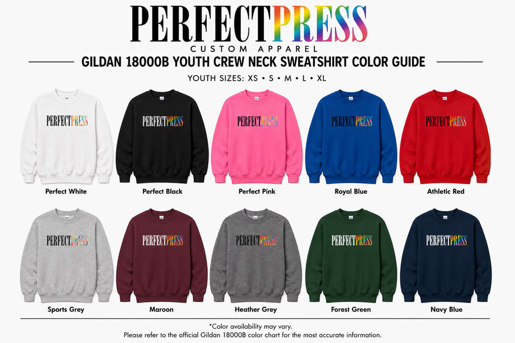 Youth Crew Neck Sweatshirts