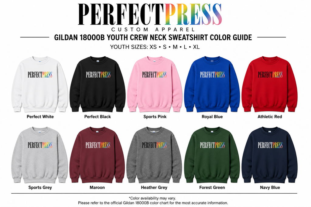 Adult Crew Neck Sweatshirts